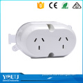 YOUU Hot Sale Fresh PC Material + Brass For Teminal Electrical 3 Pin Plug Base
